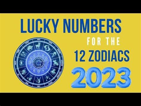 swerteng numero sa lotto 2023|Horoscope Lucky Numbers: Zodiac Lottery Numbers para sa .